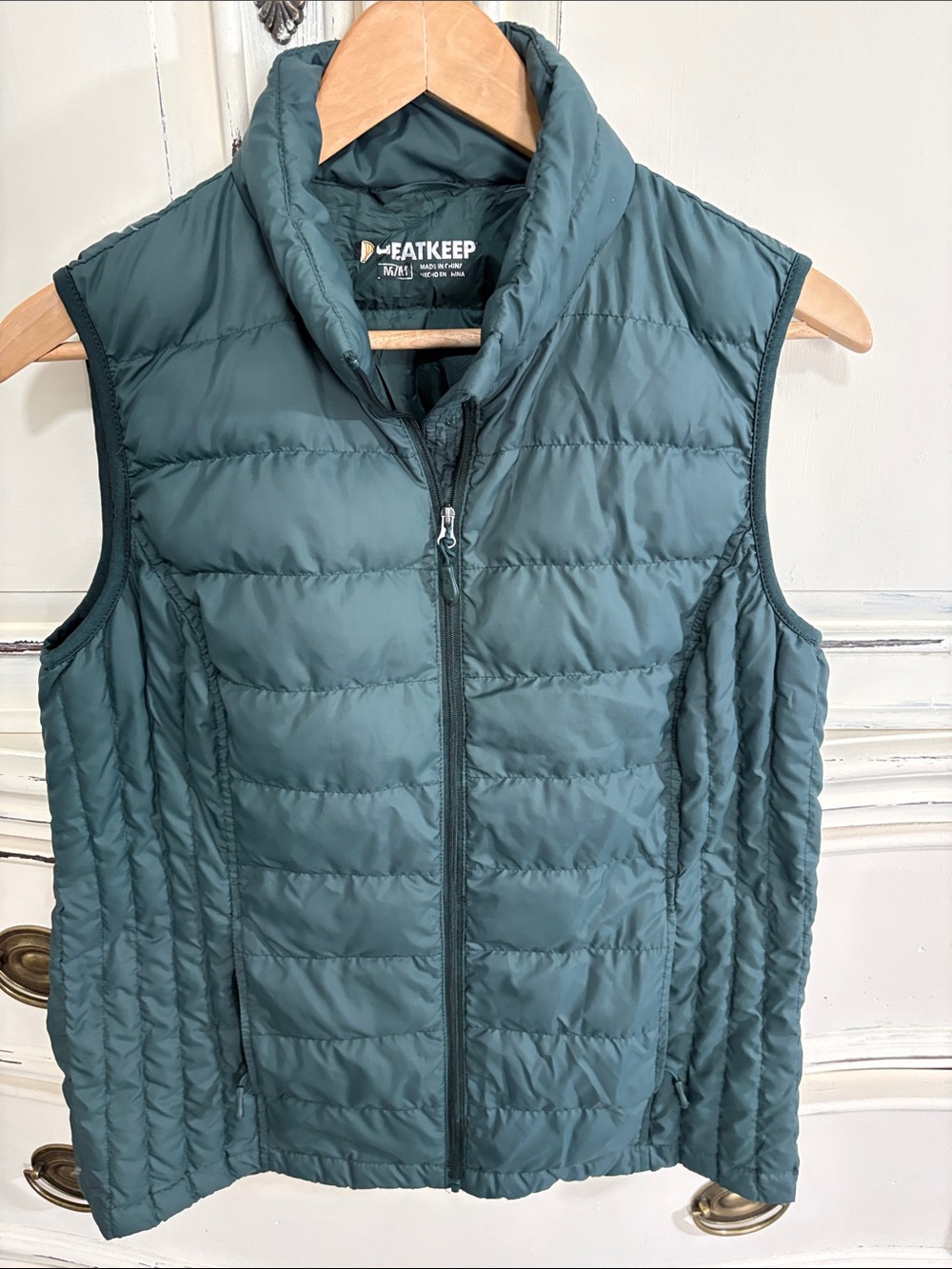 Heatkeep Women’s Quilted Packable Vest - Teal